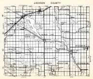 Jackson County, La Crosse, Weimers, Wilder, Delafield, , Christiania, Sioux Valley, Middletown, Minnesota State Atlas 1954